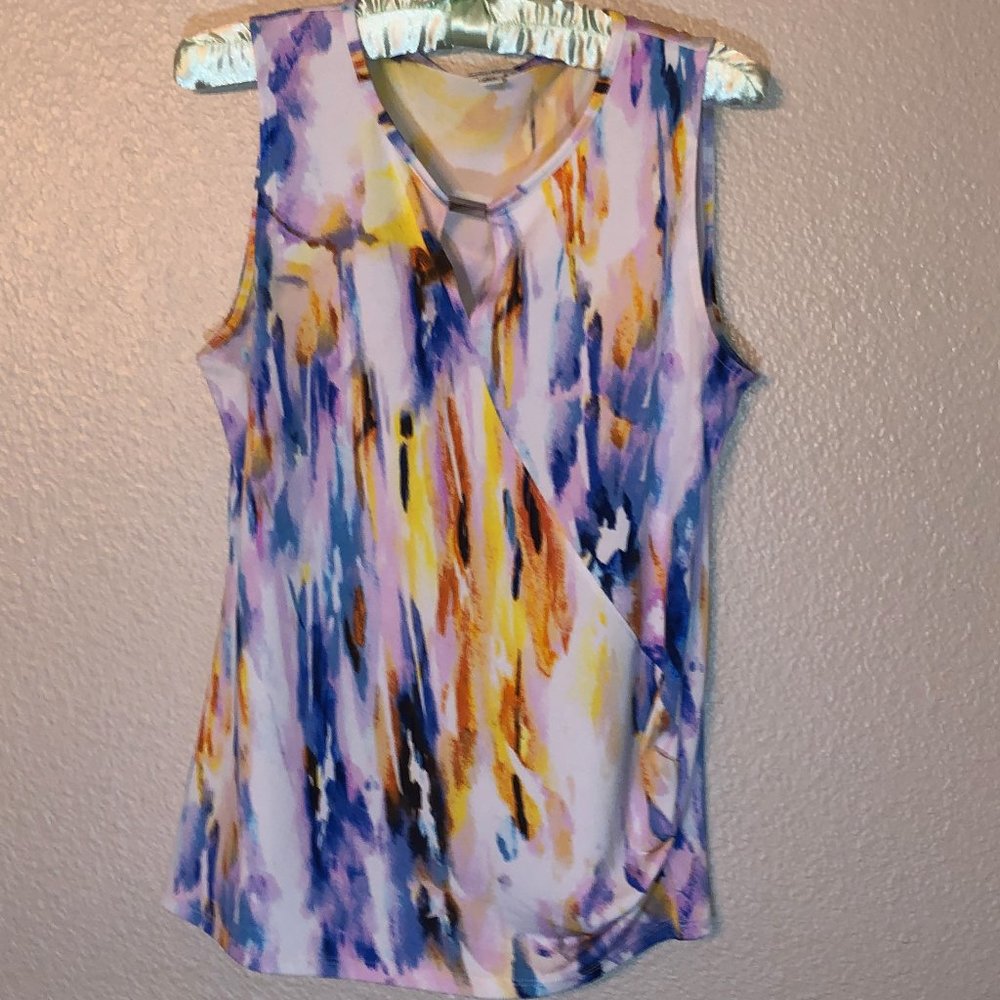 Multicolored Calvin Klein Blouse Sz S